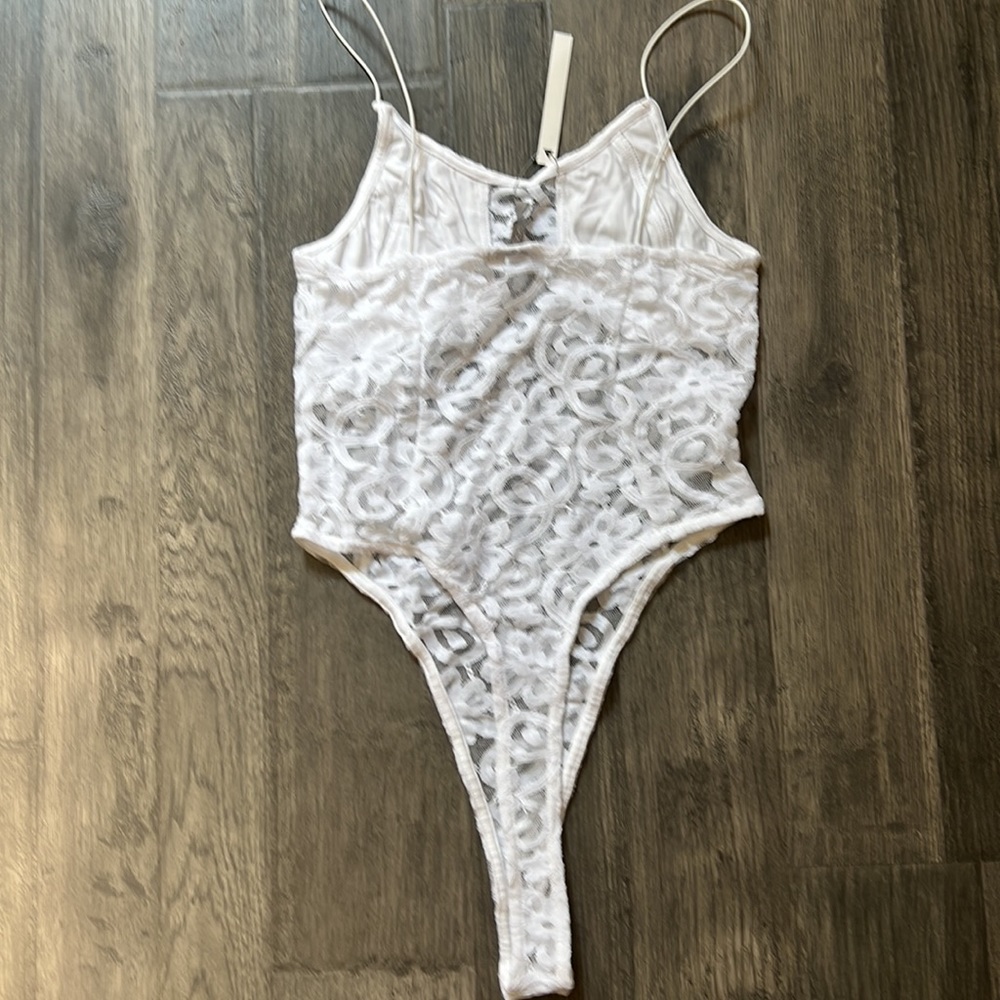 NWT asos bodysuit, white, 0 - Picture 4 of 6